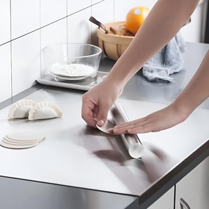 lot 3782 image: Stainless Steel Cutting Board for Kitchen, Extra Large Cutting Board Non Toxic, Metal Cutting Boards for Kitchen,Chopping Board for Meat, Veggies, Fruits and Kneading 70 x 50cm27.6 x 19.7 inch
