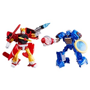 lot 3785 image: Transformers Collaborative Sonic the Hedgehog x Transformers Wingtail and Blue Booster Action Figure