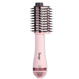 lot 3786 image: Lange Hair Le Volume Eleve 2-in-1 Titanium Brush Hair Dryer - Blush - 1100 Watt