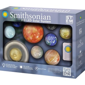 lot 3789 image: Smithsonian 3-D LED Solar System Science Kit, Instruction Guide, Astronomy Education