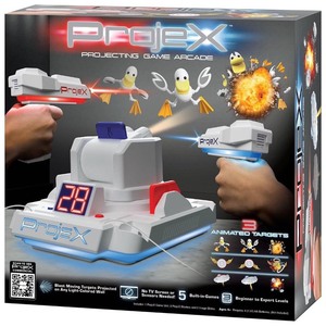lot 2469 image: ProjeX Image Projecting Arcade Game Interactive Laser Tag Toy Blasters for Social Skills Development