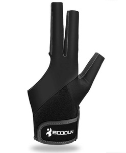 lot 3020 image: Left Hand Glove for Right-Handed Billiard Pool Shooters, Size - Large, Color - Black