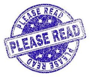 Please Read Before Bidding