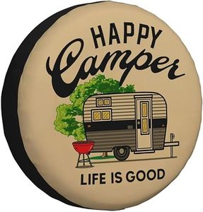 lot 22610 image: Universal Weatherproof Spare Tire Cover (14-Inch)