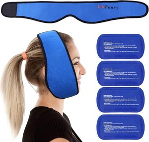 lot 22634 image: LotFancy Facial Therapy Ice Pack Wrap (Blue)