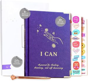 lot 22635 image: I Can 60-Day Manifestation & Gratitude Journal Set