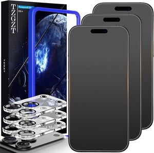 lot 22656 image: TZGZT 3-Pack iPhone 17 Pro Anti-Blue Light Matte Screen Protectors