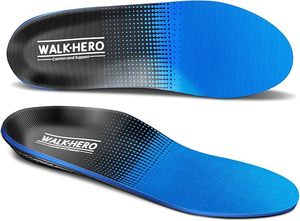 lot 22664 image: Walkhero Plantar Fasciitis & High Arch Support Insoles