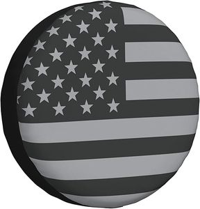 lot 22687 image: Patriotic Spare Tire Cover (15-Inch)