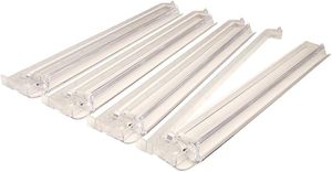 lot 22693 image: Clear American Mahjong All-In-One Rack & Pusher (Set of 4)