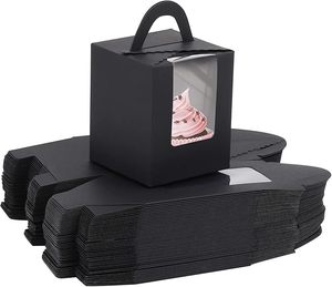 lot 22697 image: Premium Single Cupcake Gift Boxes (100-Pack)