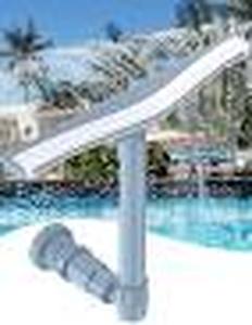 lot 9298 image: POOLHACKER Adjustable Whale Tail Waterfall Pool Fountain