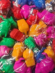 lot 9307 image: 50-Piece Realistic Colorful Little Mouse Prank Toy Set