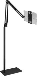 lot 9333 image: Universal Tablet Floor Stand with Heavy-Duty 5LB Metal Base