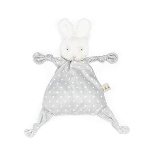 lot 9350 image: Bunnies by the Bay Bloom Knotty Friend  10 Plush Baby Lovey