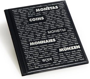 lot 9353 image: Leuchtturm Coin Holder Album  10 Sheets for 200 Coin Holders