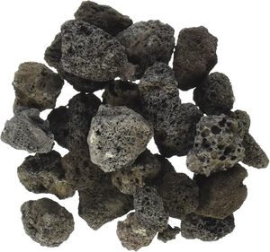 lot 9371 image: Pleasant Hearth 5 lb Lava Rock  Natural Volcanic Charcoal Stones