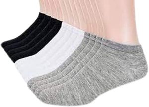 lot 9383 image: Mens Comfort Cotton Ankle Socks - 6-12 Pair Basic Athletic Pack