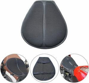 lot 9389 image: 5-Layer Shock Absorption Motorcycle Seat Cushion - 3D Breathable Mesh Cover