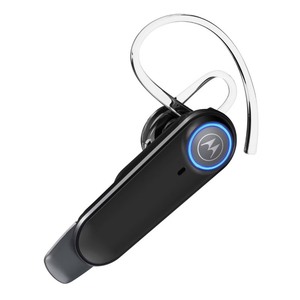 lot 3811 image: Motorola In-Ear Bluetooth Wireless Mono Headset HK500 - Black USB-C Connection, Silicone Ear Cushion