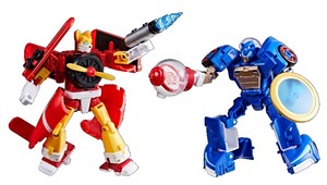 lot 3825 image: Deluxe Class Sonic the Hedgehog x Transformers Wingtail and Blue