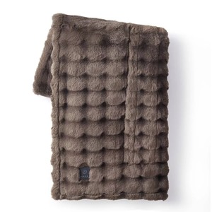lot 3835 image: Brookstone Heated Oversized Throw
