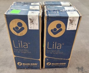 lot 8371 image: Maxi-Cosi Lila Duo Seat Kit Nomad Grey - Lot of 6