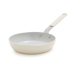 lot 2507 image: Bobby Flay 8 Ceramic Nonstick Aluminum Fry Pan Cream