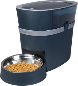 lot 2512 image: PetSafe Smart Feed Automatic Dog & Cat Feeder - Programmable Feeding - Adjustable Portion Control - WiFi Pet Feeder - Large Capacity - Stainless Steel Bowl - App Controlled