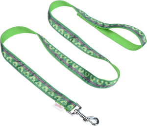 lot 3050 image: Marvel Comics The Incredible Hulk 6 Foot Dog Leash (72 Inch)  Cute Logo Easily Attaches to Any Collar or Harness  Green Marvel Comics Leash