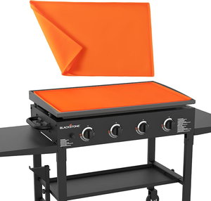 lot 3065 image: Silicone Protective Cover for 28 Blackstone Griddle, Heavy Duty Food Grade Silicone Grill Mat, Protect Griddle from Rodents, Insects, Debris, and Rust, All Season Cooking Protective Cover
