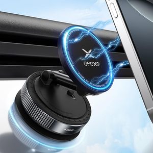 lot 22718 image: Vacuum Magnetic Phone Holder - 360° Adjustable 96LBS Ultra Suction Mount