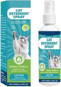 lot 22734 image: Cat Deterrent Spray - Safe Indoor & Outdoor Anti-Scratch & Training Aid