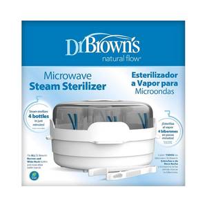lot 9430 image: Dr. Browns Microwave Steam Sterilizer  Fast & Portable Sterilizing for Baby Bottles & Accessories