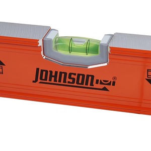 lot 3855 image: Johnson Level Aluminum 78-in 3 Vial Magnetic Box beam level