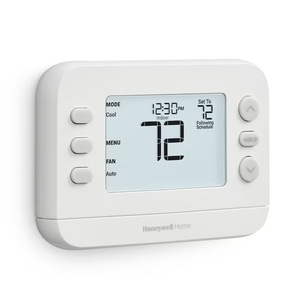 lot 3859 image: Honeywell Home X2P 24-Volt Programmable Thermostat