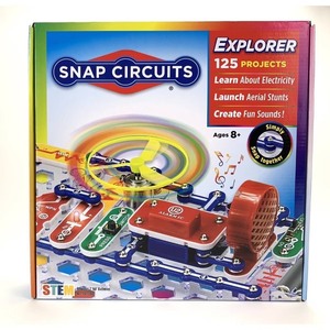 lot 2552 image: Snap Circuits Skill Builder Explorer Science Kit Educational Memory & Motor Skills