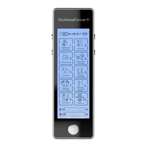 lot 2587 image: HealthmateForever TS10ABV1 Touch Screen TENS Unit & Muscle Stimulator (Silver)