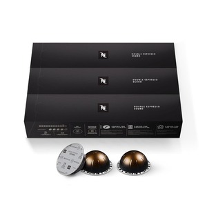 lot 2594 image: Nespresso Capsules Vertuo, Double Espresso Scuro, Dark Roast Espresso Coffee, 30-Count Coffee Pods, Brews 2.7oz.
