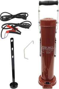 lot 2595 image: 10V 5kg Capacity Welding Electrode Storage Container, Portable Rod Heater for 450mm17.72 Electrodes, 200W Industrial Electrode Keeper for Drying & Moisture Protection