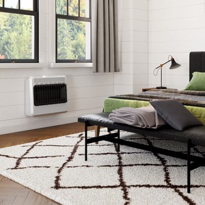 lot 3906 image: Master Forge 30000 -BTU Wall -Mount IndoorOutdoor Natural gas or liquid propane Vent-Free Convection Heater