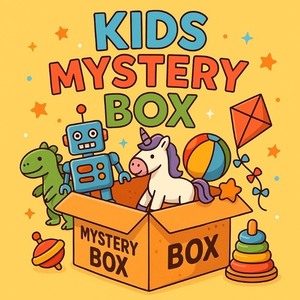 lot 3948 image: Kids Mystery Box  Surprise Fun in Every Box