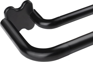 lot 3077 image: Black Double Curtain Rods, USFOOK Blackout Wrap Around Curtain Rods for Windows 32 to 58 Inch, 68 Inch Room Darkening Drapery Rod, Decorative Poles for Home Decor