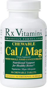 lot 3095 image: Rx Vitamins, Chewable CalciumMagnesium Tablets, for Lactose Intolerant Children Who Do Not Receive Sufficient CalciumMagnesium in the Daily Diet (90 Count)