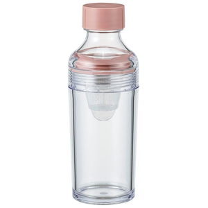 lot 3113 image: HARIO FIBP-16-SPR Filter-In Bottle, Portable, Smoky Pink, Usable Capacity 5.3 fl oz (160 ml), Made in Japan