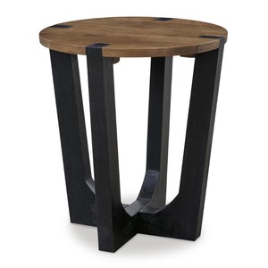 lot 2615 image: Signature Design by Ashley Hanneforth T726-6 Round End Table