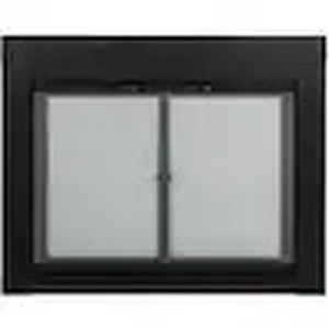 lot 2629 image:  Retail $291.99 Alpine Medium Glass Fireplace Doors