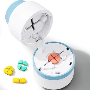 lot 9447 image: Precision Pill Splitter  14 Cut (Blue)