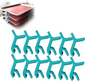 lot 9462 image: Precision Baking Sheet & Tray Stackers (16-Piece Set)