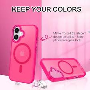 lot 9469 image: Faiono Magnetic Slim Case for iPhone 17  Soft Pink